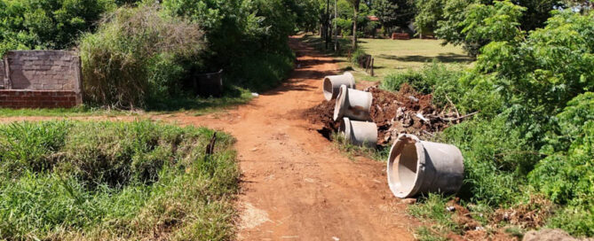 Candelaria: Avanzan trabajos de entubado en el barrio San Cayetano