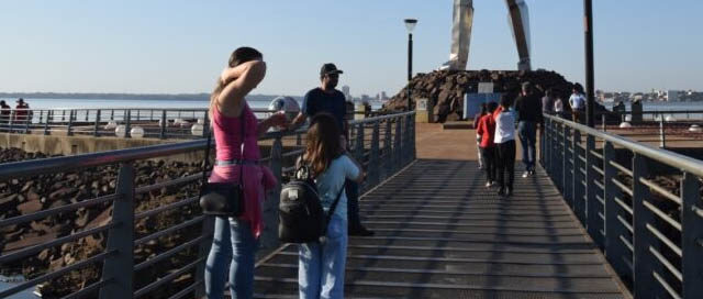 POSADAS: La capital misionera tuvo un 70% de ocupación turística durante el fin de semana largo