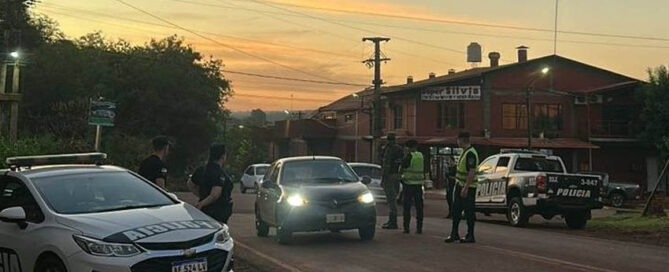 IGUAZÚ: Amplio operativo policial dejó 12 detenidos y 21 motos retenidas