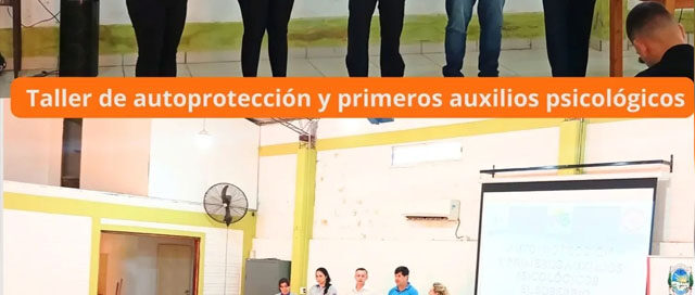 EL SOBERBIO: Taller de autoprotección y primeros auxilios psicológicos