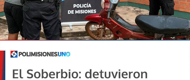 El Soberbio: detuvieron a dos motociclistas alcoholizados tras despistes
