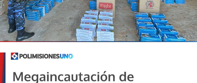 Megaincautación de contrabando en El Soberbio: tres implicados y casi 100 millones en mercadería secuestrada