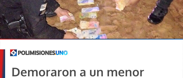 Demoraron a un menor y recuperaron lo robado en dos hechos contra la propiedad en San Vicente